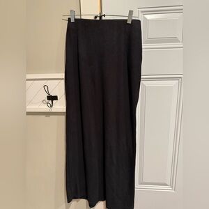 A New Day Elegant Black Knit Skirt